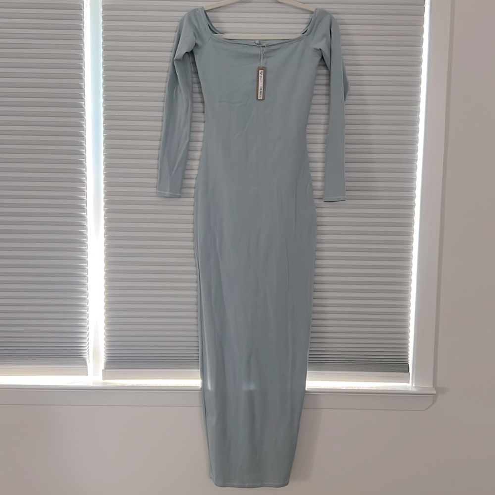 SKIMS Off-Shoulder Dress